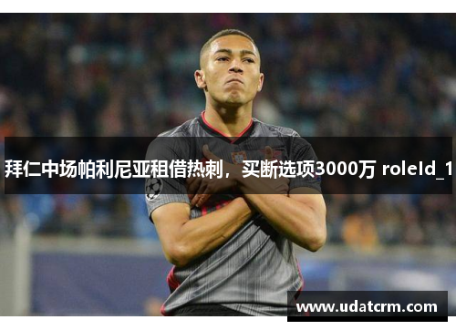 拜仁中场帕利尼亚租借热刺，买断选项3000万 roleId_1